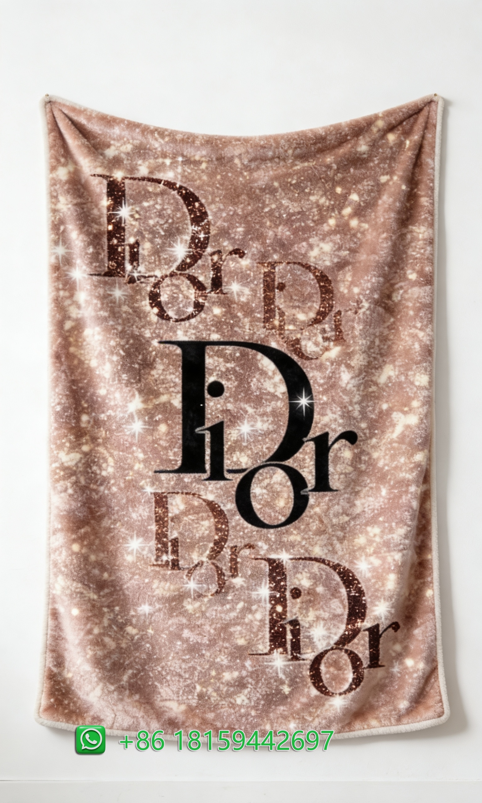 Dior Throw Blankets